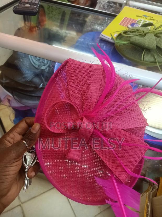 Multicoloured Quality Oval Fascinator Hats - thumbnail 5