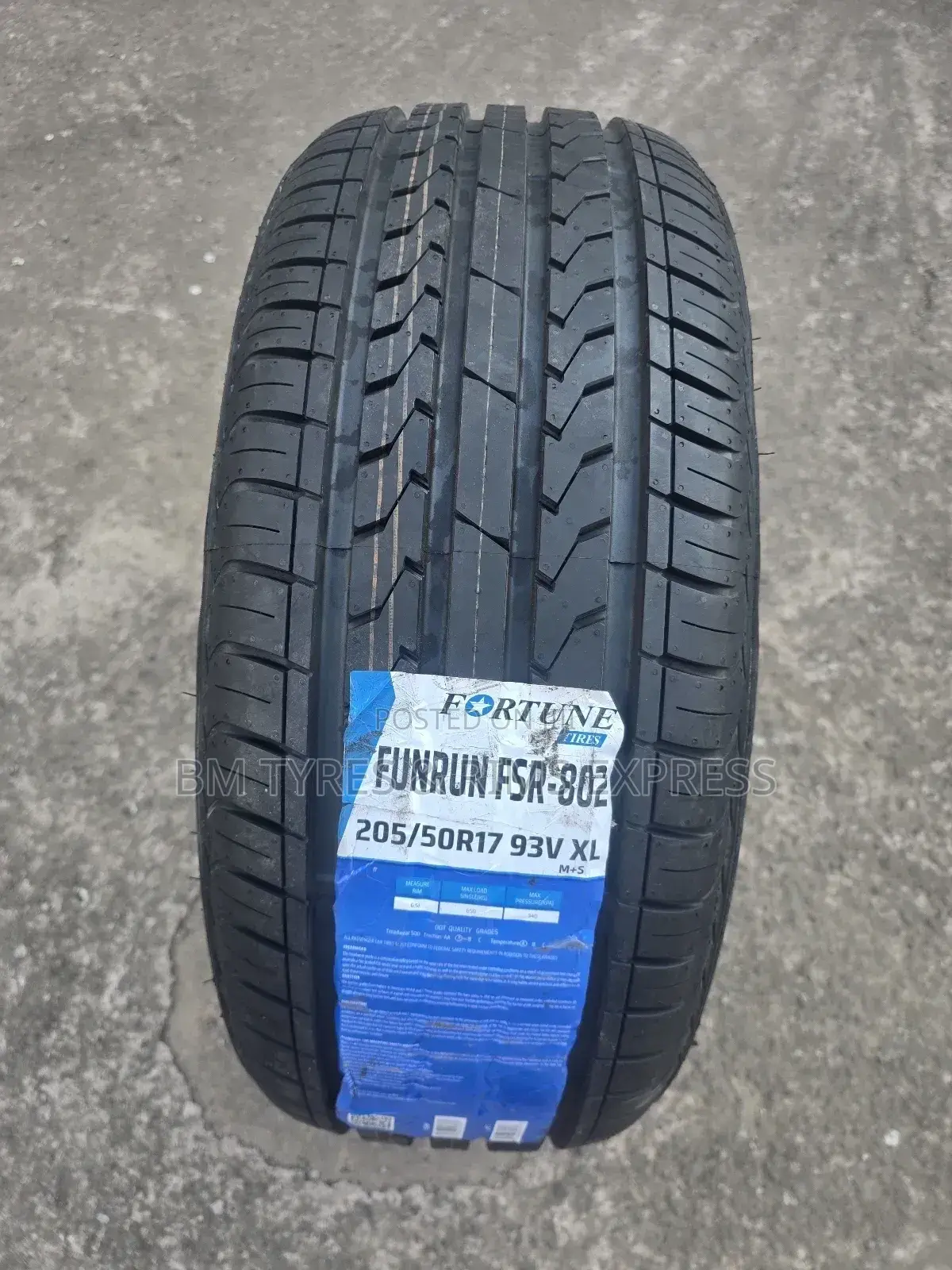 205/50 R17 Fortune(New Technology)