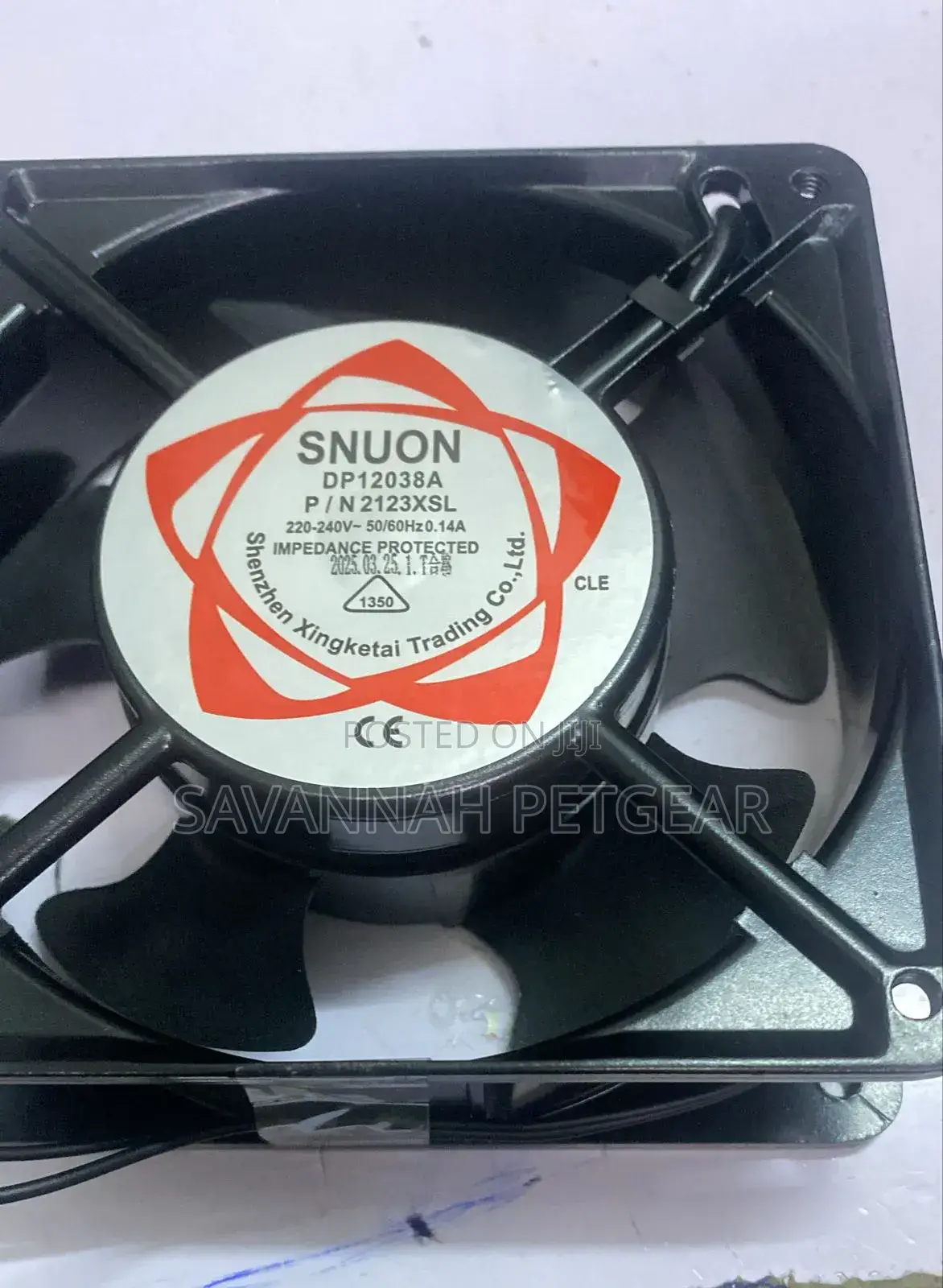 Sunon Dp12038a 120mm Ac Cooling Fan