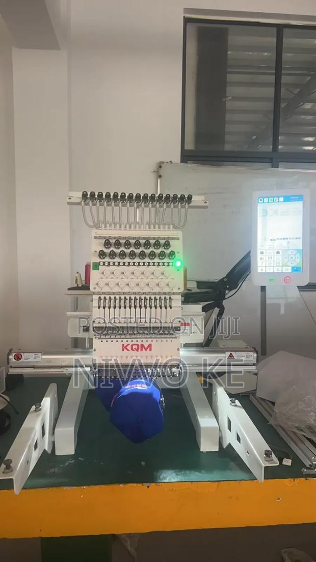 Embroidery Machine – Single Head 9-Needle (Compact Professional) - main view