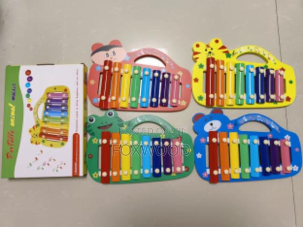 8-Key Wooden Xylophone Toy for Children, - thumbnail 2