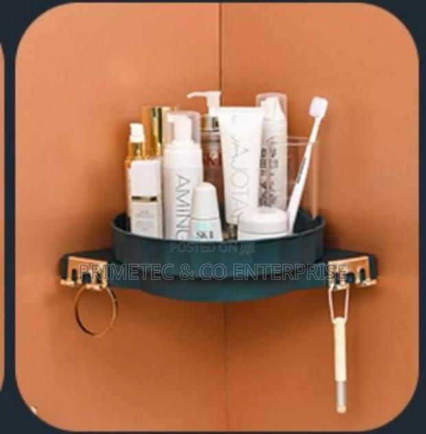 Rotating Corner Shelf/ Bathroom Shelf - thumbnail 2