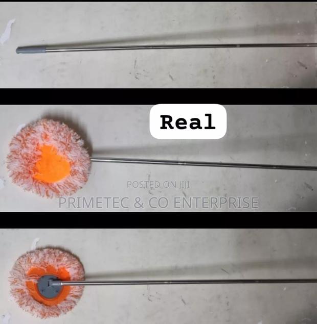 Detachable Adjustable Length Max 190cm Mop Now Available in Orange