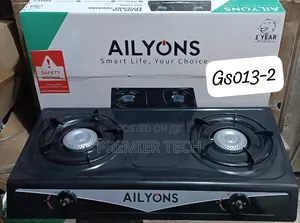Ailyons Table Top Metallic Two-Burner