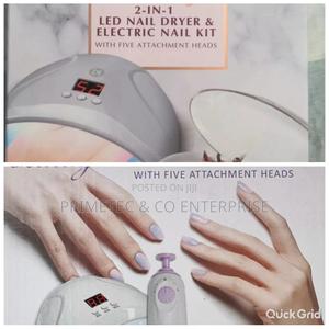 Usb 2in1 Led Nail Dryer + Electric Nail Kit - thumbnail 2