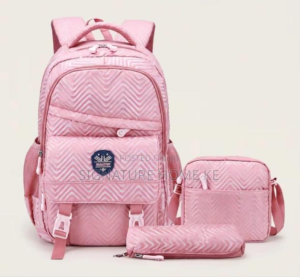 Chevron Patterned School/ Casual Bag - thumbnail 3