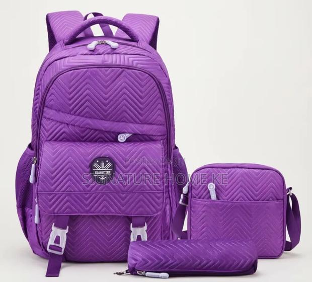 Chevron Patterned School/ Casual Bag - thumbnail 5