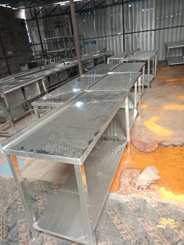 Stainless Kitchen Working Tables 3*2ft