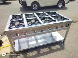 Top-Class 8-Burner Commercial Cooker