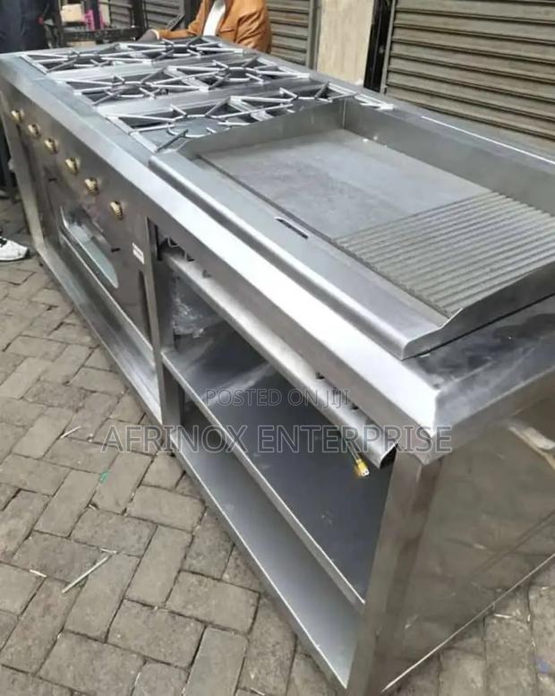 Combined Gas Range Cookers, - main view