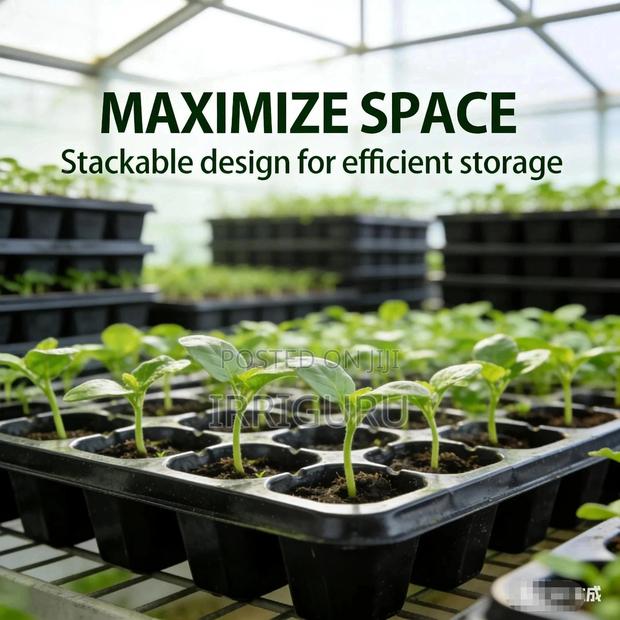 Hygienic Seedling Tray, Reduces Disease, Keeps Plants Clean - main view
