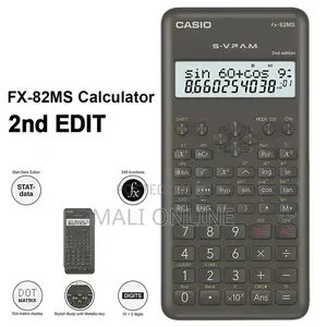 Casio Fx-82ms 2nd Edition Scientific Calculator 2 Line Display