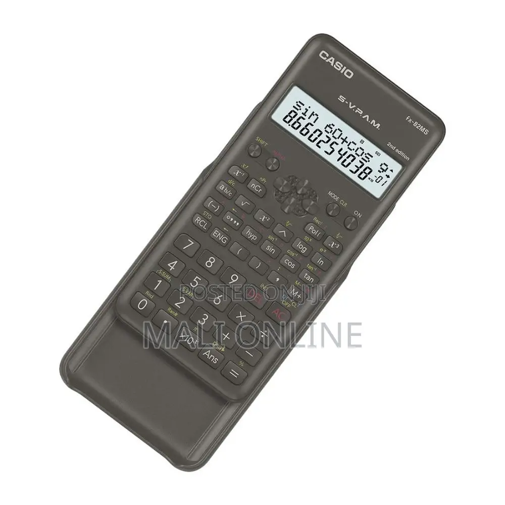 Casio Fx-82ms 2nd Edition Scientific Calculator 2 Line Display