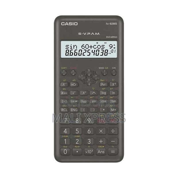 Casio Fx-82ms 2nd Edition Scientific Calculator 2-Line 240 Functions