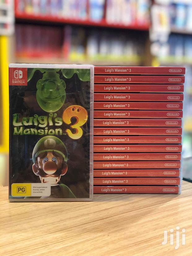 Nintendo Switch Games Available Luigis Mansion - main view