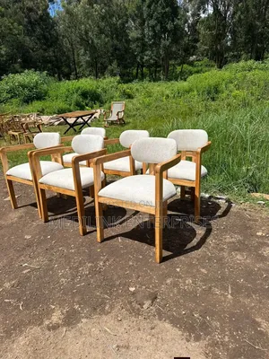 Wooden Carmel Back Restaurants Chairs
