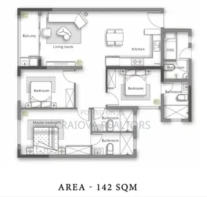 3bdrm Apartment in Kilimani for sale