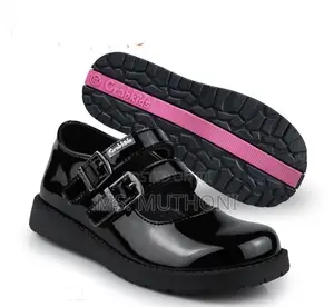 Double Buckle Closure Wipe Go Girls Crabs Size 37-41