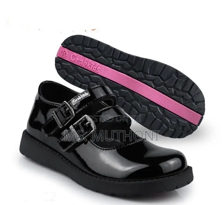 Double Buckle Closure Wipe Go Girls Crabs Size 37-41