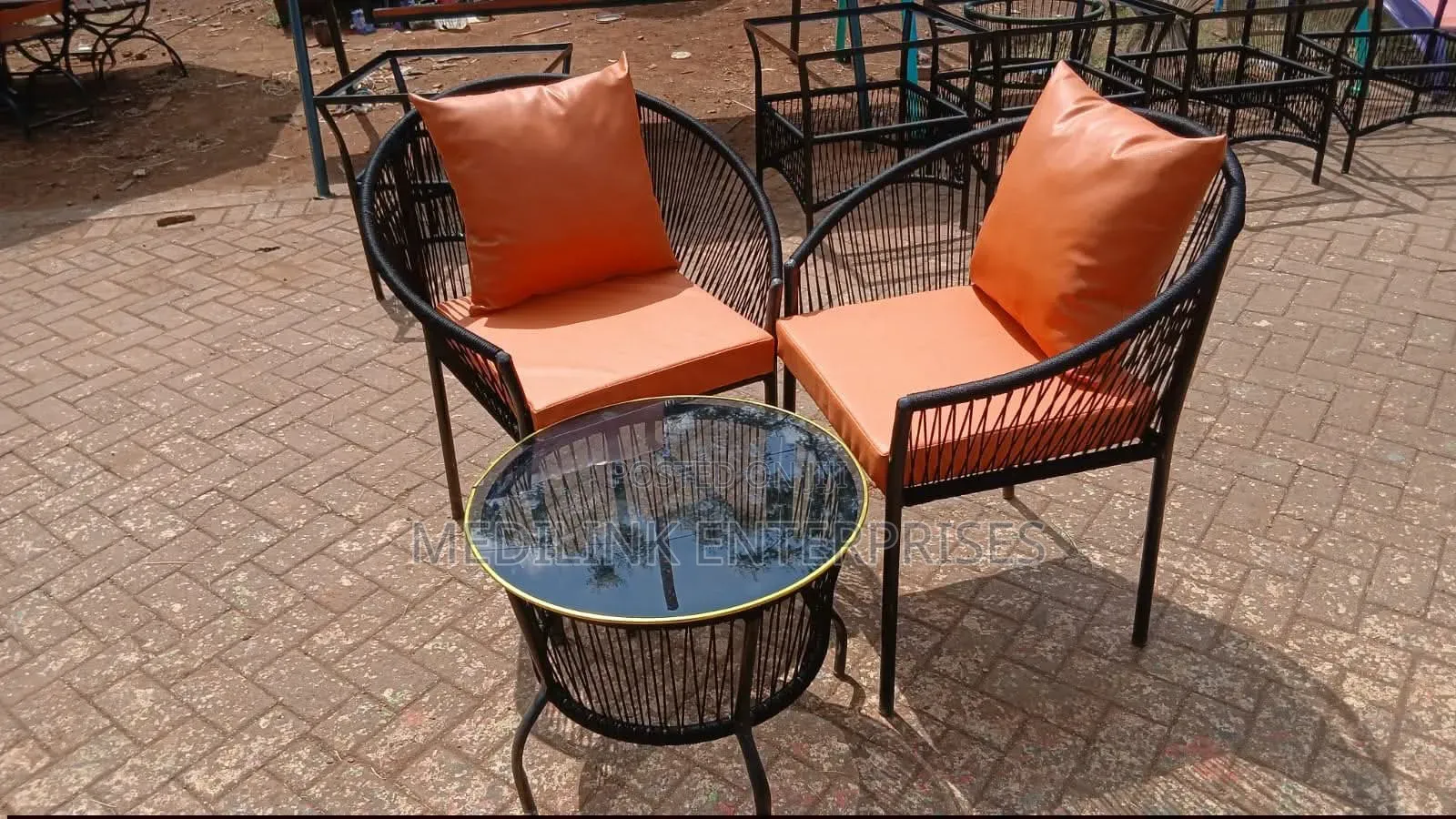Mint Red Seater Handwoven Set