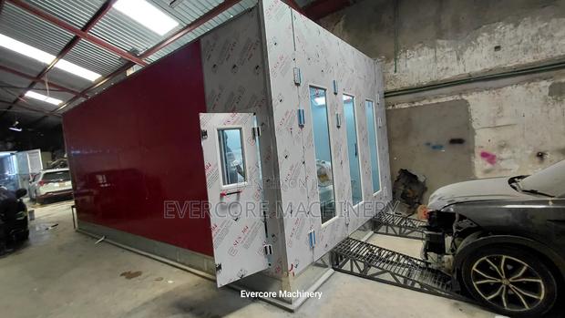 Diesel Heated Spray Booth Machine Industrial. - main view