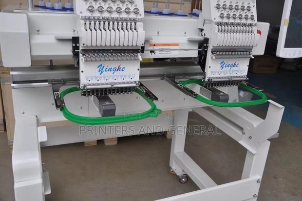 2heads Flat Computerized Embroidery Machine - main view