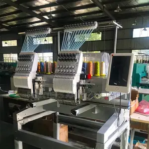 Two Head Computer 9 Needles Embroidery Machine