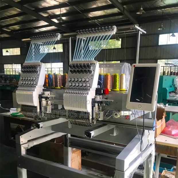 Two Head Computer 9 Needles Embroidery Machine - main view