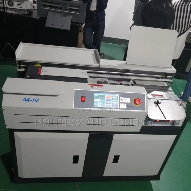 A3 A4 Fully Automatic Hot Glue Binding Machine - main view