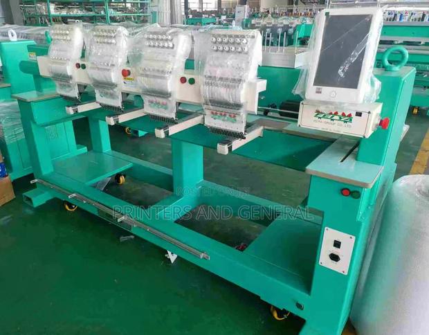 4 Heads Industrial Embroidery Machine