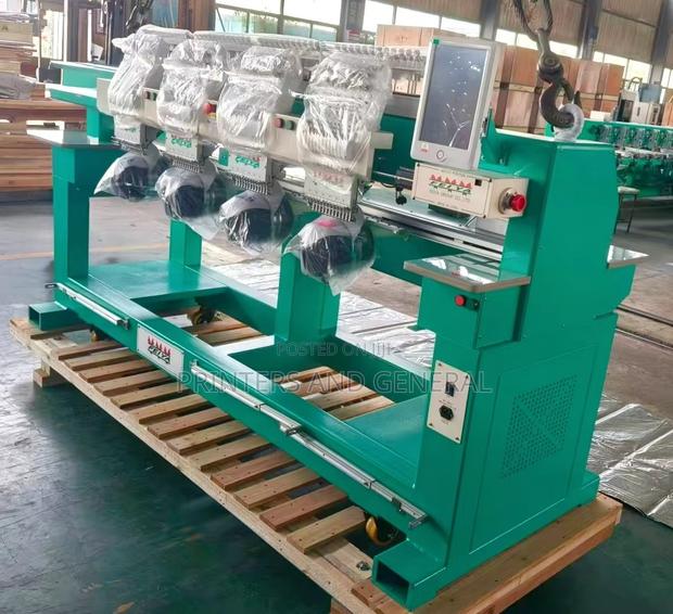 Embroidery Machine 4 Head 9 Needles Computerized - main view