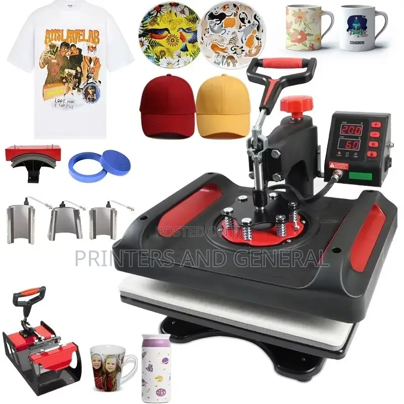 8 in 1 Combo Heat Press Machine Magic Sublimation Machine