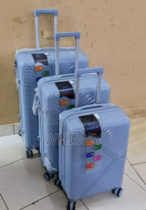 Jazz Power Pp Rubber Expandable 3-in-1 Suitcases Sets - thumbnail 2