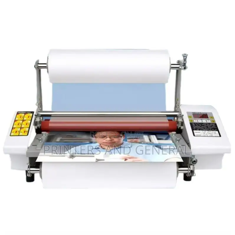 A2 Roll to Roll Laminating Machine High Speed Adjustable Roller