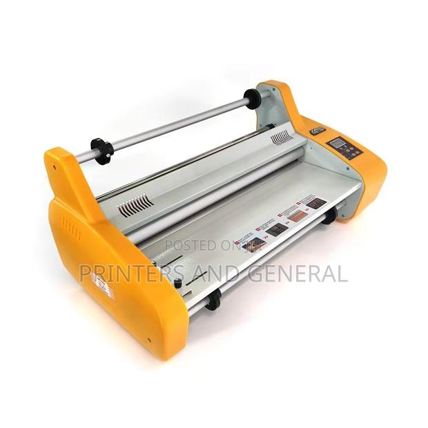 A2 Size Glossy and Matte Four Rollers Hot Cold Laminating Machine - main view