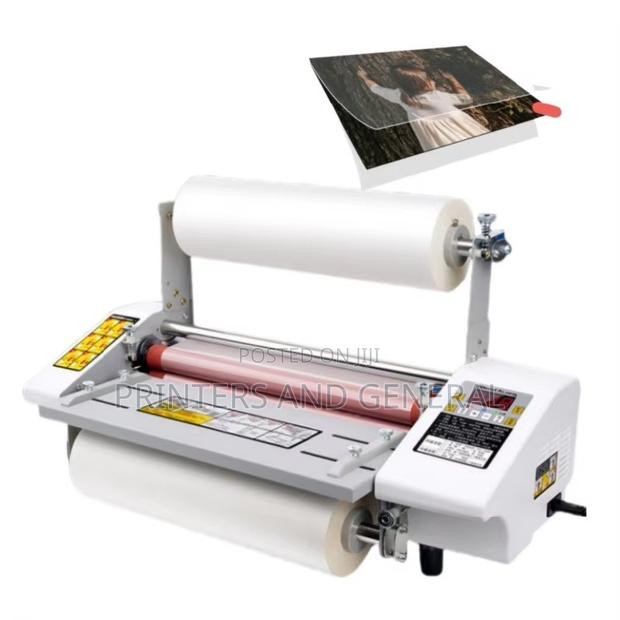 A2 Electric Cold Hot Roll Laminator Machine - main view