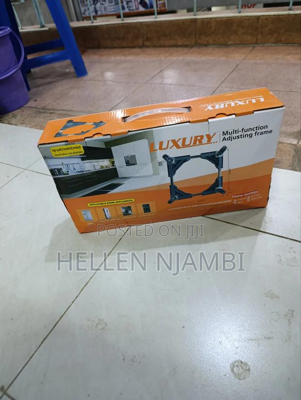 Luxury Adjustable Fridge Washing Machine Stand