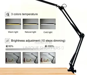 Led 3-Mode Lamp. 
Perfect for Reading, Salons, Bedside, and Study Desk