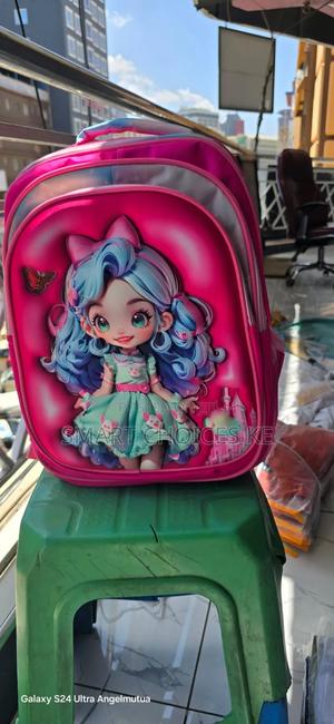 Cartoon Themed School Backpack - main view