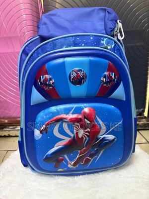 2in1 Cartoon Theme School Backpack - main view