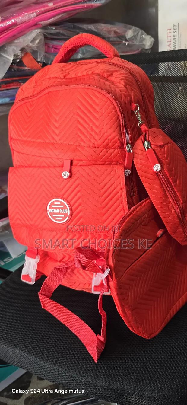 Chevron Patterned School Bag - thumbnail 2