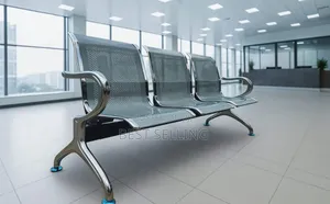 Clear Unpadded Waiting Chairs