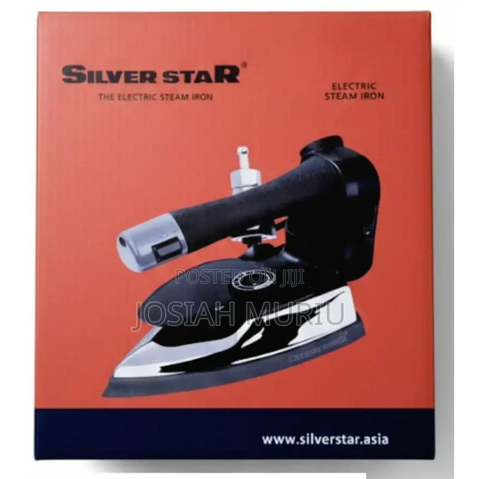 Silver Star Industrial Electric Steam Iron