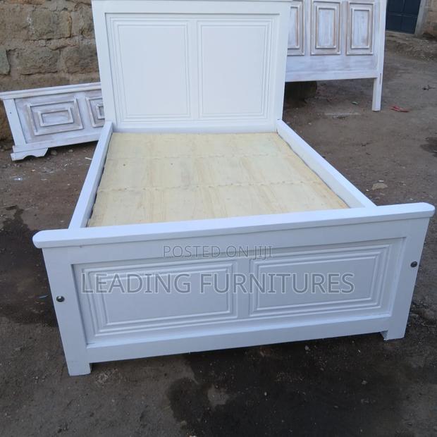 4x6 Bord Bed White