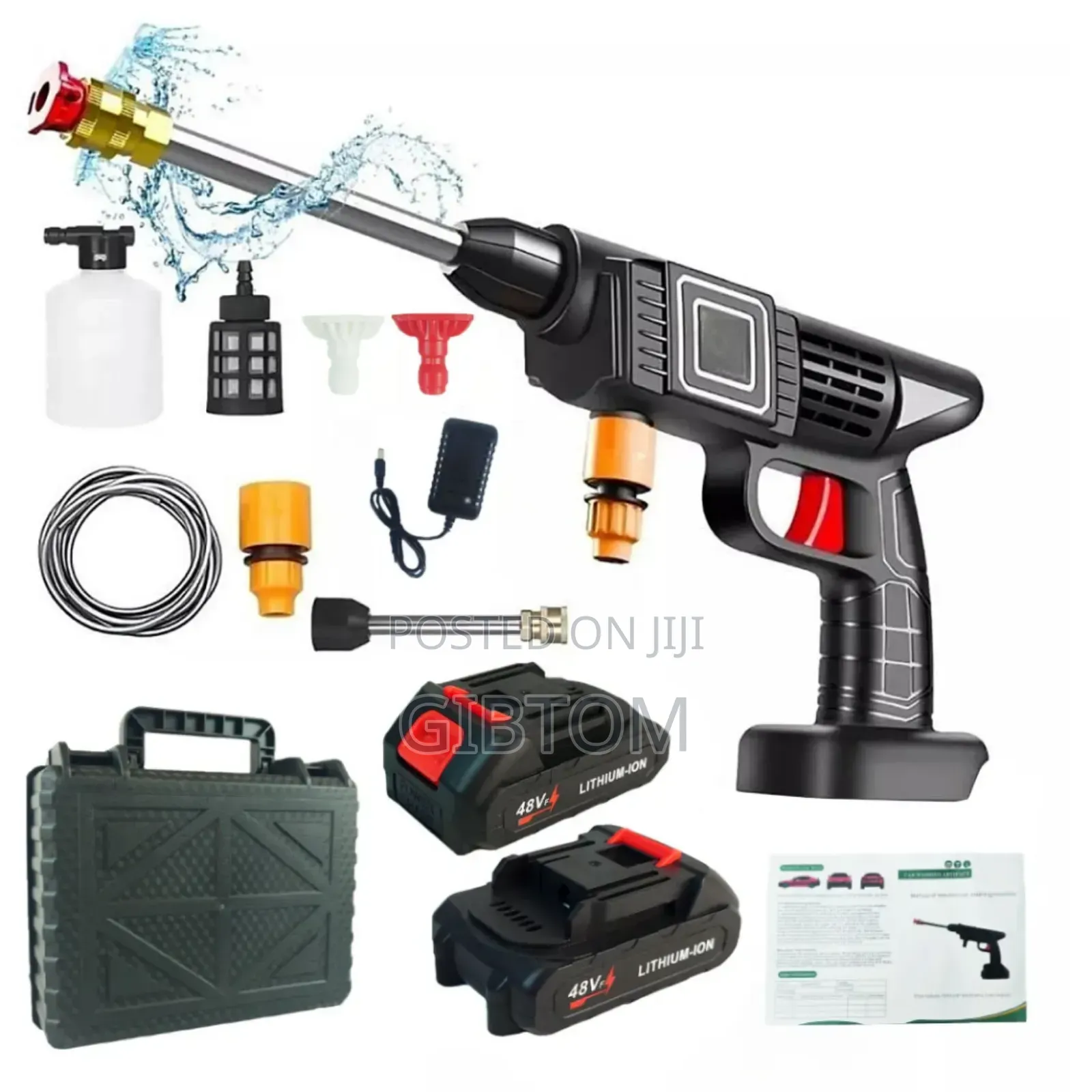 High Pressure Car Wash,Carpet Wash Garden Sprayer Rechargeable Sprayer