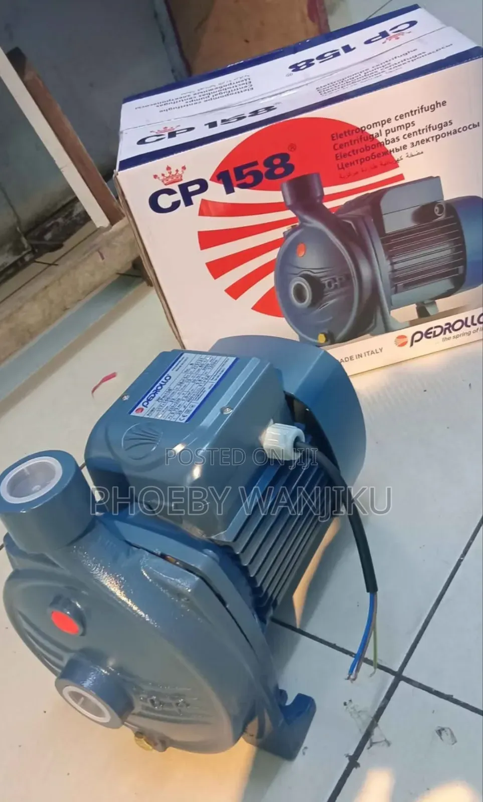 1hp Pedrollo Water Pump/Cp158 Pedrollo Water Pump 1hp
