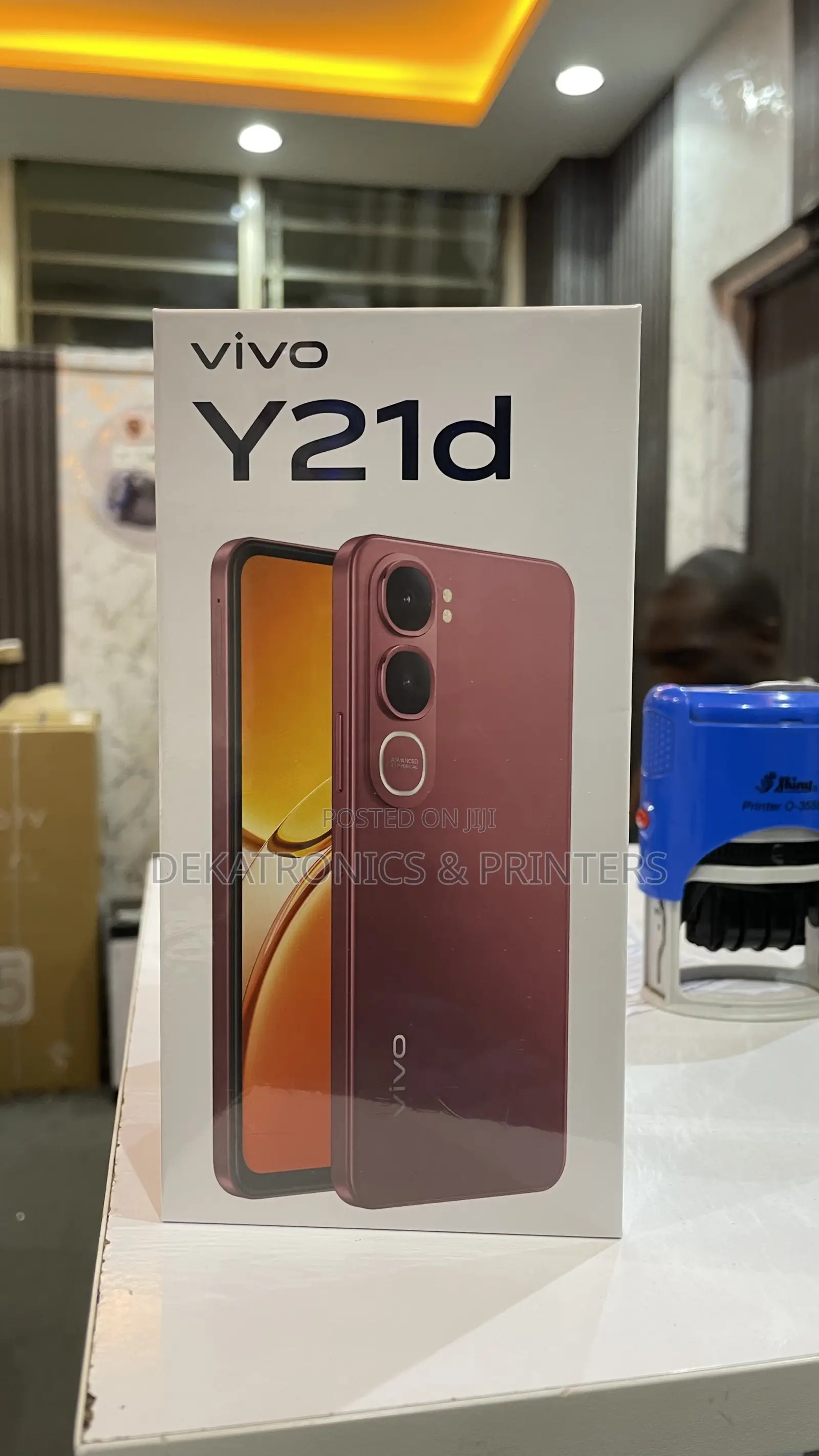 New Vivo Y21d 128 GB Orange