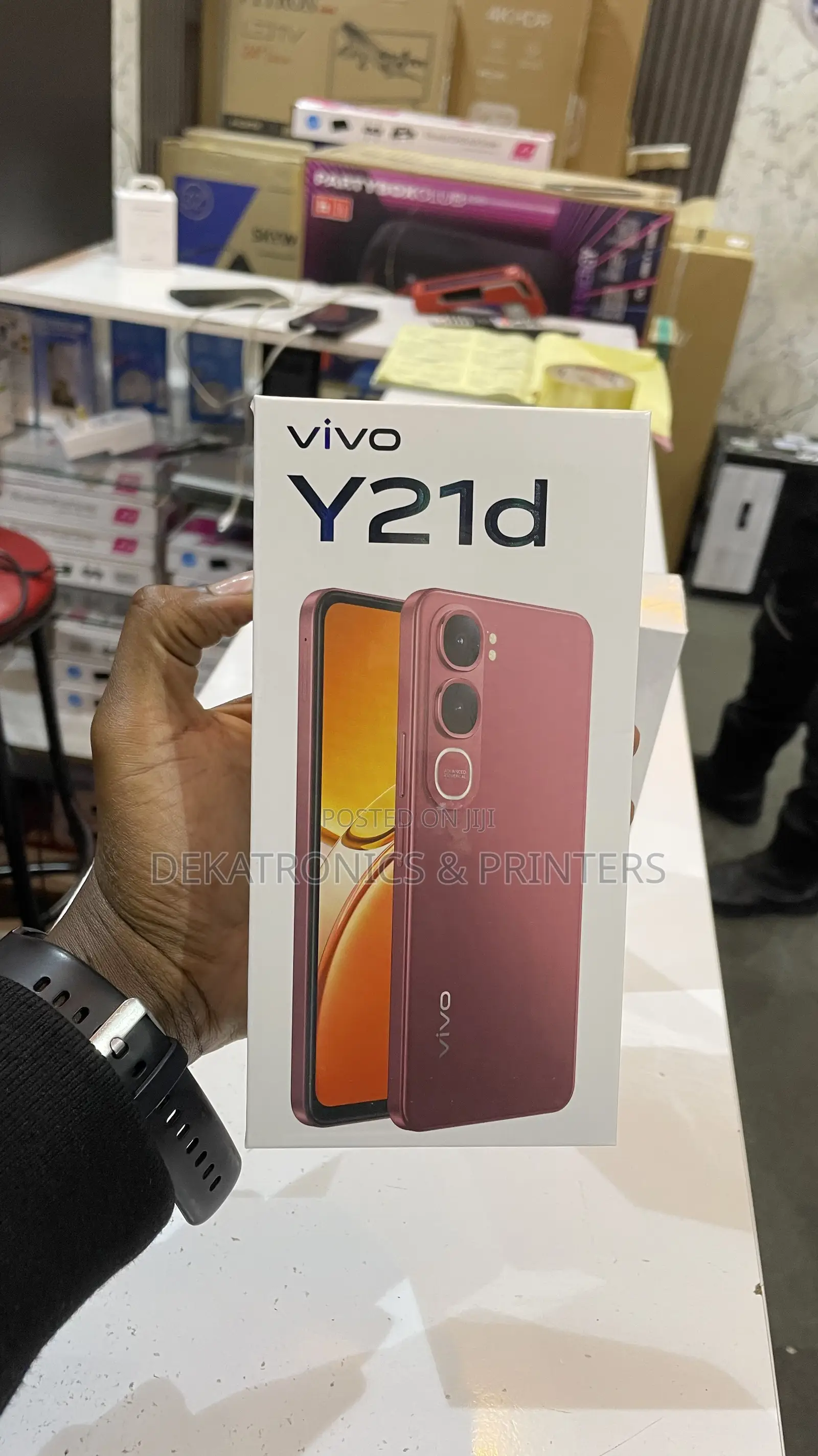 New Vivo Y21d 128 GB Orange