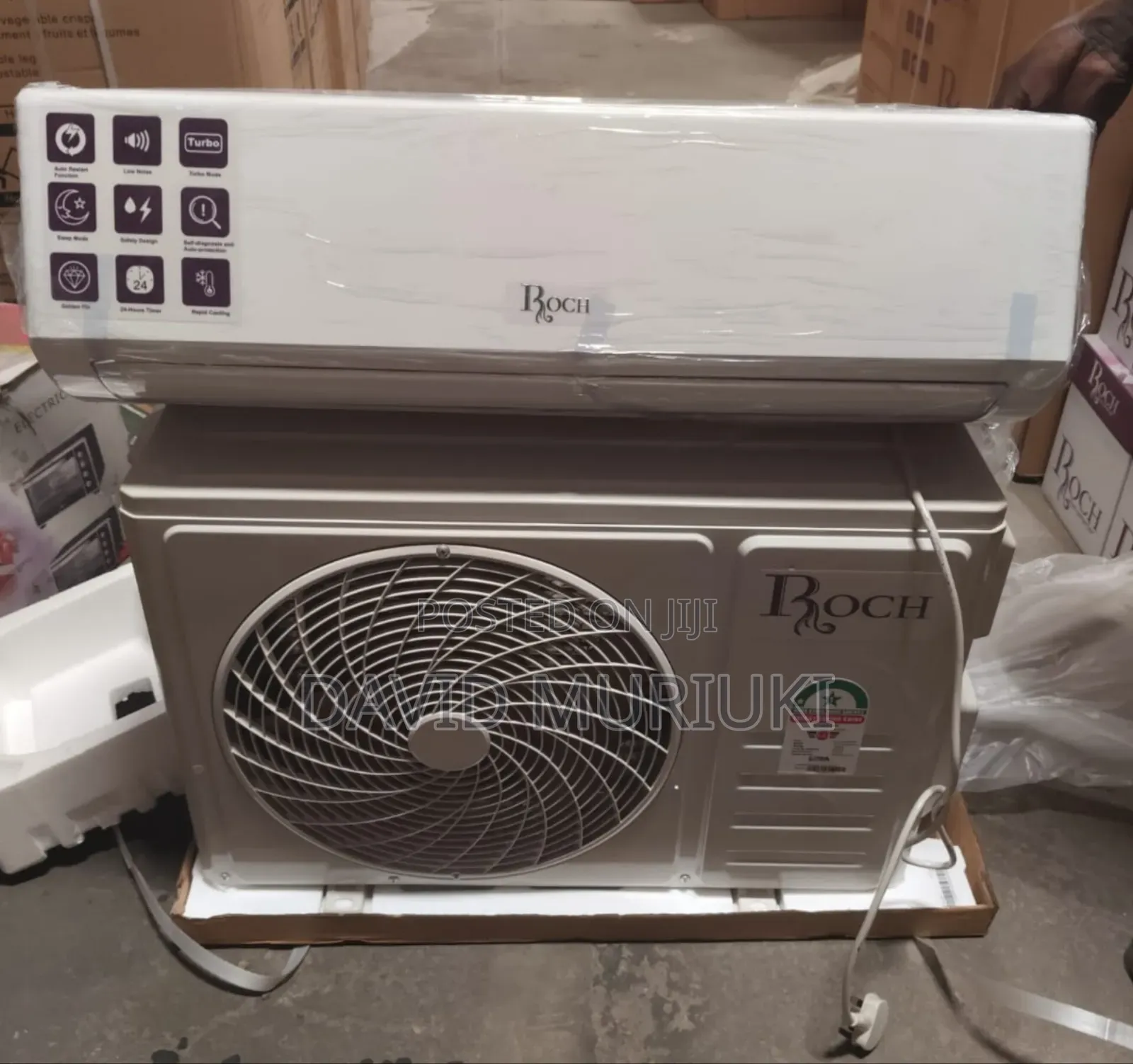 Roch 12000 Btu Air Cons Conditioners Rac