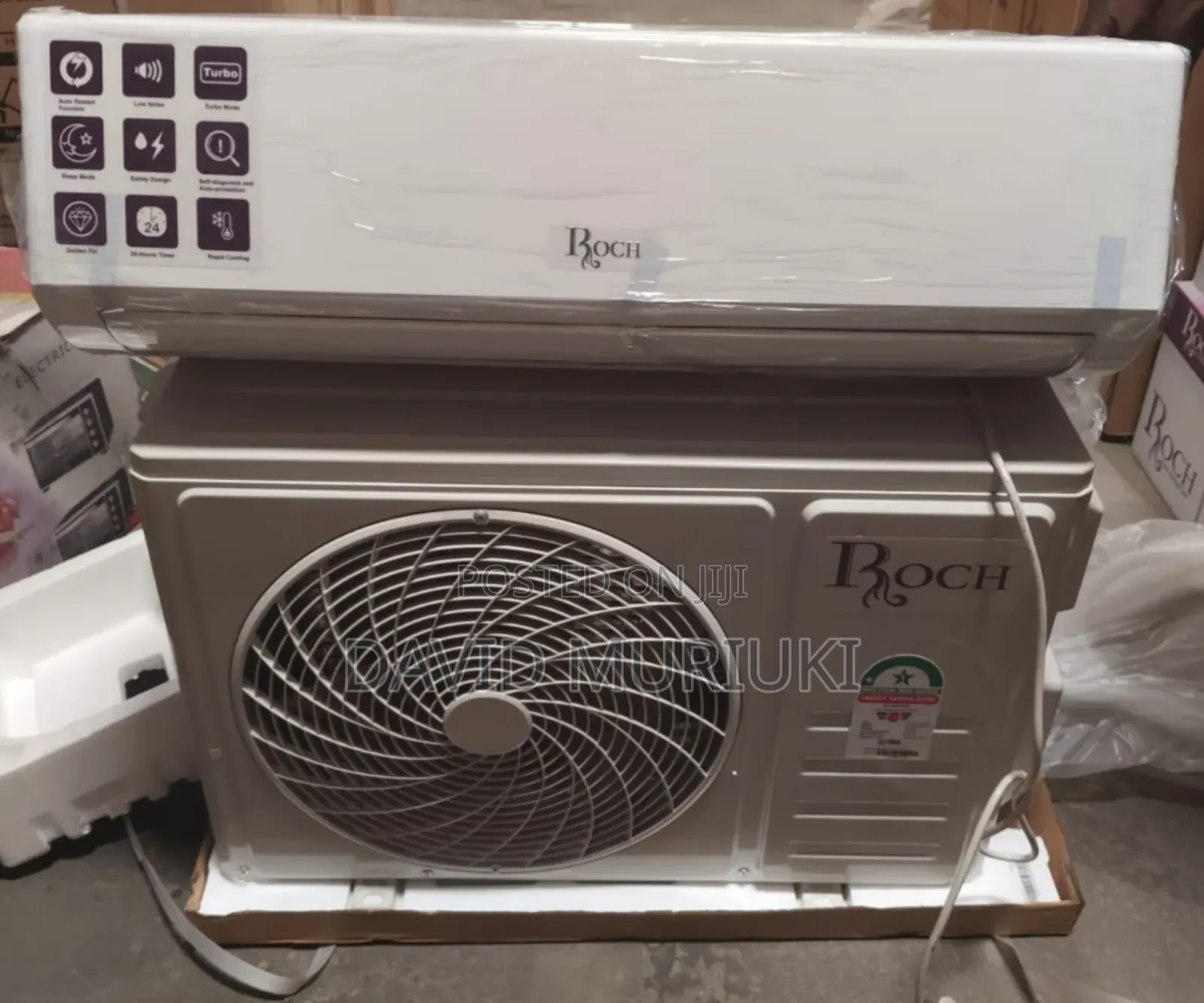 Roch 12000 Btu Air Cons Conditioner Rac